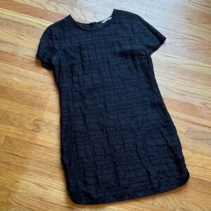 Three Dot Linen-blend Dress